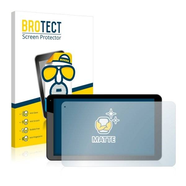 2x BROTECT® Matt Displayschutzfolie für Logicom L-ement Tab 1001