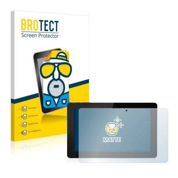 2x BROTECT® Matt Displayschutzfolie für GoClever Quantum 1010 Lite