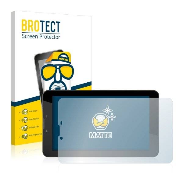 2x BROTECT® Matt Displayschutzfolie für GoClever Quantum 700 Mobile Pro