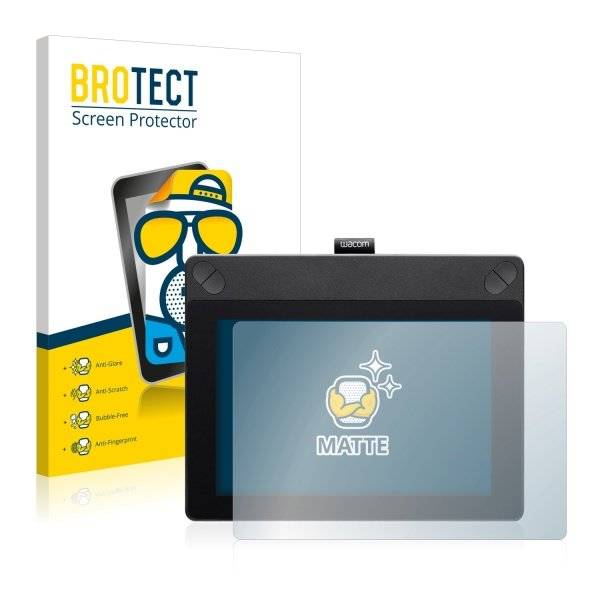 2x BROTECT® Matt Displayschutzfolie für Wacom Intuos Art M CTH690AK