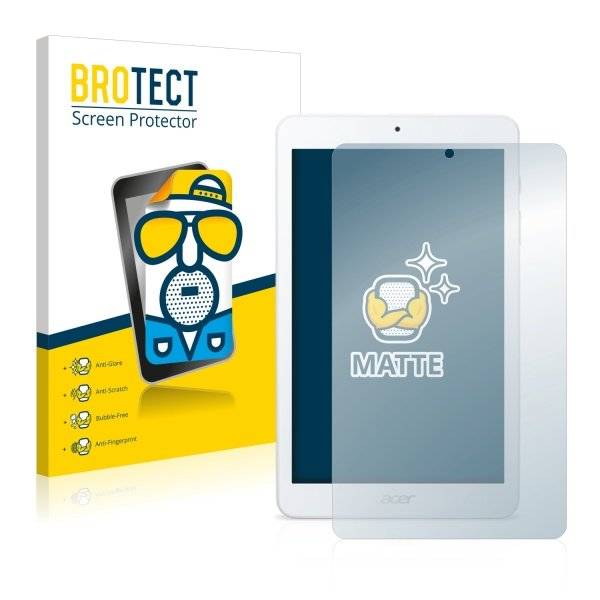 2x BROTECT® Matt Displayschutzfolie für Acer Iconia One 8 B1-850