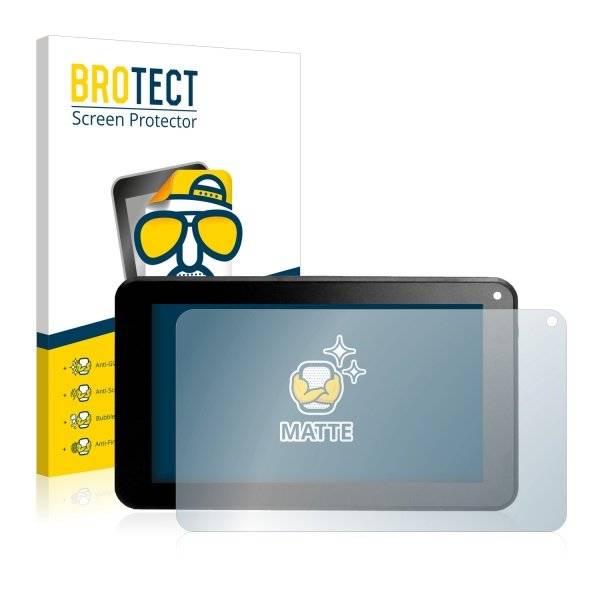 2x BROTECT® Matt Displayschutzfolie für MpMan MPQC 730