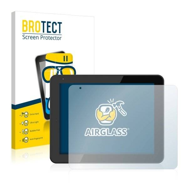 BROTECT® AirGlass® Premium Panzerglasfolie Klar für  BQ Curie 2