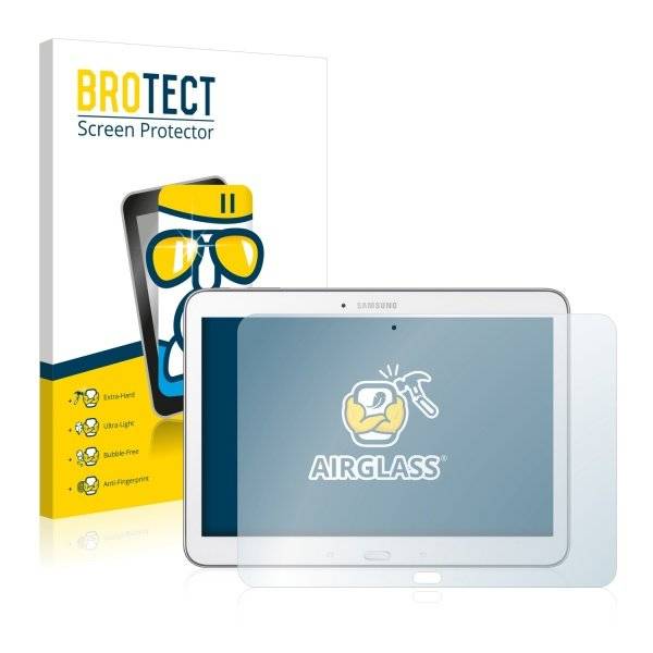 BROTECT® AirGlass® Premium Panzerglasfolie Klar für  Samsung Galaxy Tab 4 (10.1) SM-T535