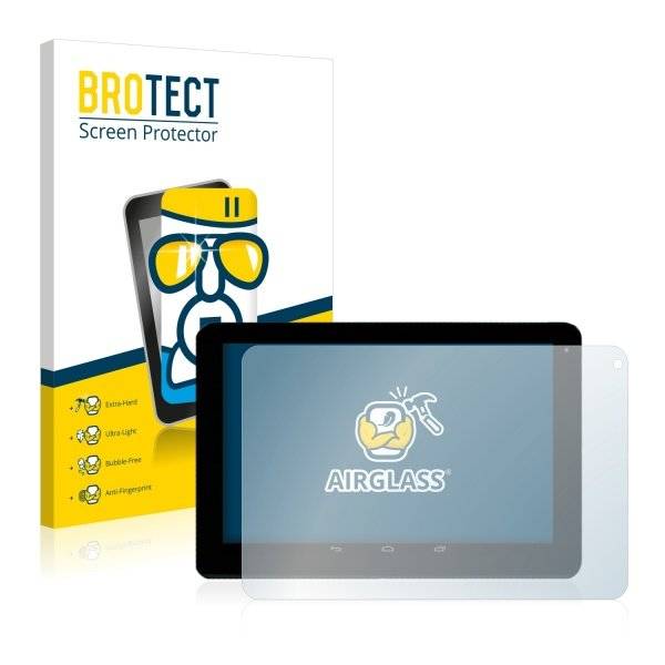 BROTECT® AirGlass® Premium Panzerglasfolie Klar für  Mediacom SmartPad 10.1 S4 M-MP1S4B3G