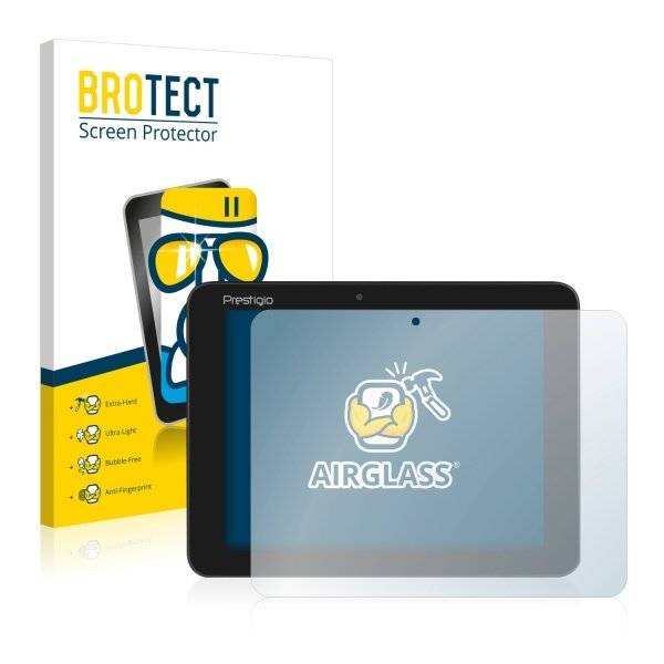 BROTECT® AirGlass® Premium Panzerglasfolie Klar für  Prestigio MultiPad Ranger 8.0