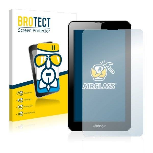 BROTECT® AirGlass® Premium Panzerglasfolie Klar für  Prestigio MultiPad Wize 3038