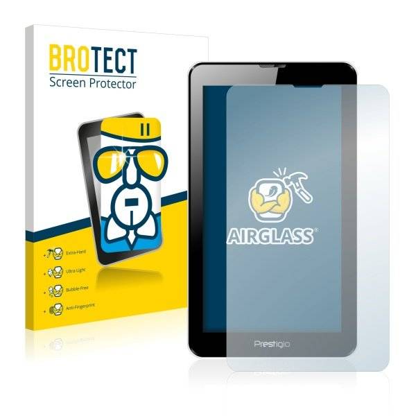 BROTECT® AirGlass® Premium Panzerglasfolie Klar für  Prestigio MultiPad Wize 3047