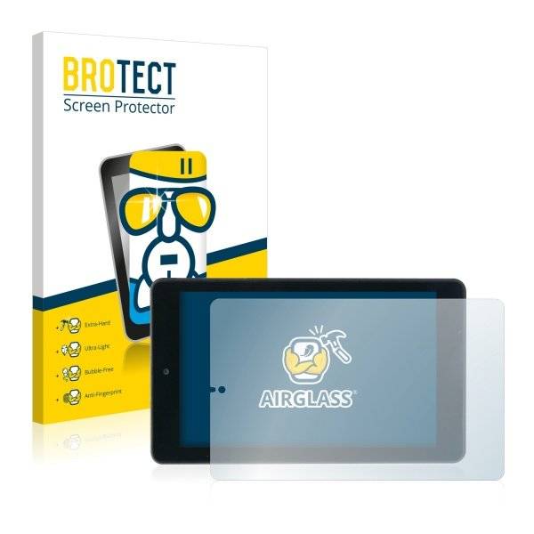 BROTECT® AirGlass® Premium Panzerglasfolie Klar für  Mediacom SmartPad 7.0 Go Blue Sky M-MP740GOS