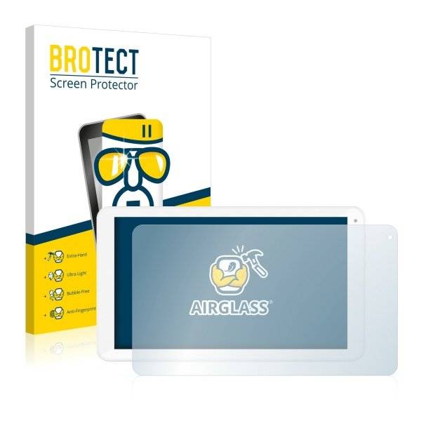 BROTECT® AirGlass® Premium Panzerglasfolie Klar für  TrekStor SurfTab breeze 10.1 quad