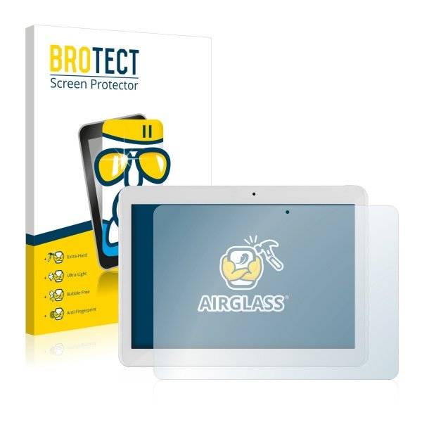 BROTECT® AirGlass® Premium Panzerglasfolie Klar für  i.onik TM3 Series 1 10.1