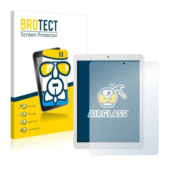 BROTECT® AirGlass® Premium Panzerglasfolie Klar für  Majestic TAB-497 3G