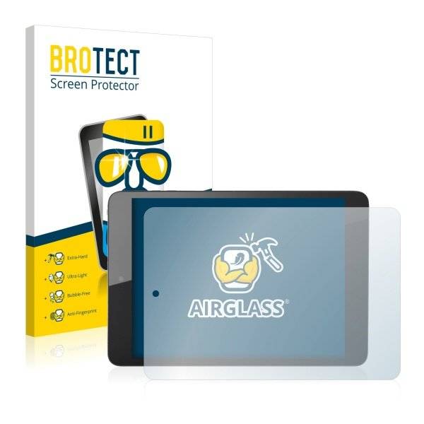 BROTECT® AirGlass® Premium Panzerglasfolie Klar für  Brondi Shiny Tab 785