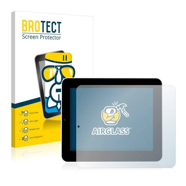 BROTECT® AirGlass® Premium Panzerglasfolie Klar für  Logicom E852GP