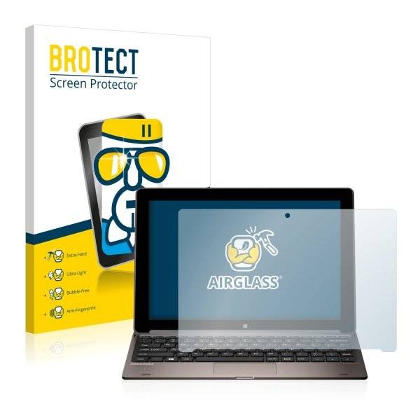 BROTECT® AirGlass® Premium Panzerglasfolie Klar für  Medion Akoya S1219T (MD 99348)