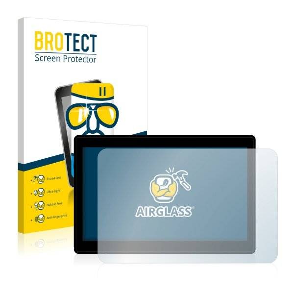 BROTECT® AirGlass® Premium Panzerglasfolie Klar für  Denver TAQ-10133