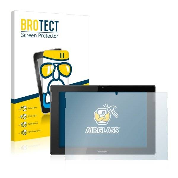 BROTECT® AirGlass® Premium Panzerglasfolie Klar für  Medion Lifetab S10366 (MD 99781)