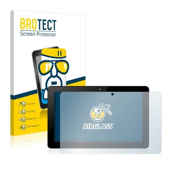 BROTECT® AirGlass® Premium Panzerglasfolie Klar für  Odys Rise 10