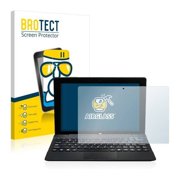 BROTECT® AirGlass® Premium Panzerglasfolie Klar für  Mediacom WinPad 10.1 X121