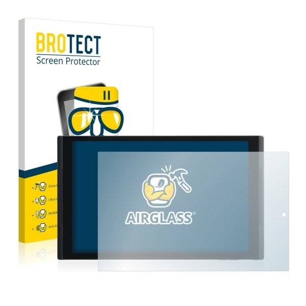 BROTECT® AirGlass® Premium Panzerglasfolie Klar für Medion Lifetab X10302 (MD 60347)