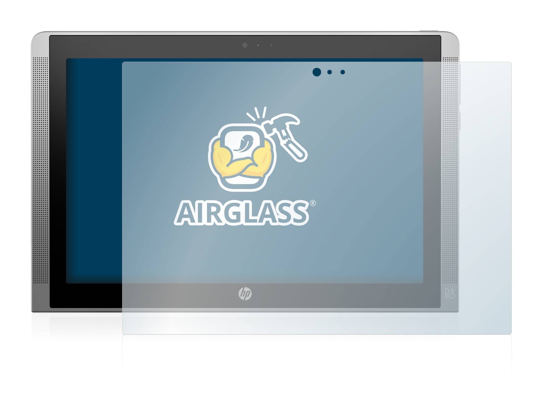 BROTECT AirGlass Glas Panzer-Folie für HP x2 210 G2 - Schutzglas