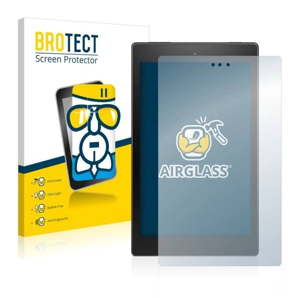 BROTECT® AirGlass® Premium Panzerglasfolie Klar für Amazon Fire HD 8 (2017)