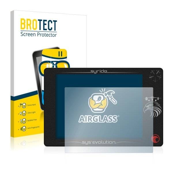 BROTECT® AirGlass® Premium Panzerglasfolie Klar für Syride SysEvolution