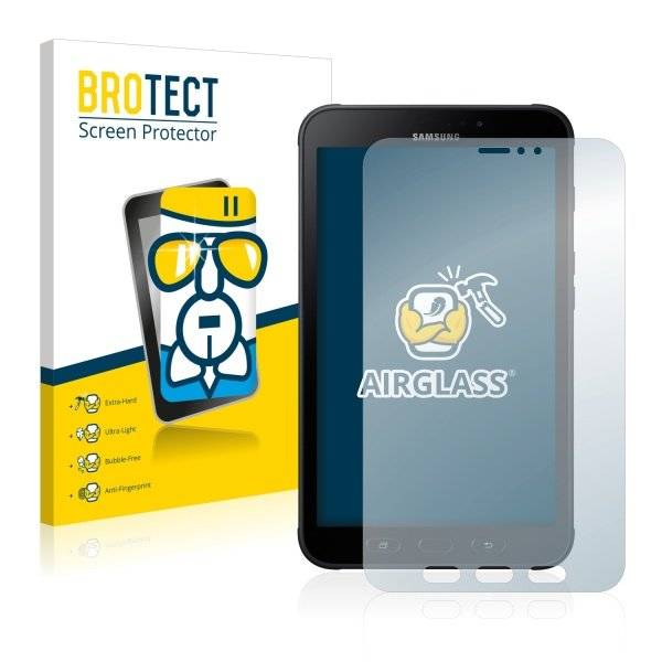 BROTECT® AirGlass® Premium Panzerglasfolie Klar für Samsung Galaxy Tab Active2