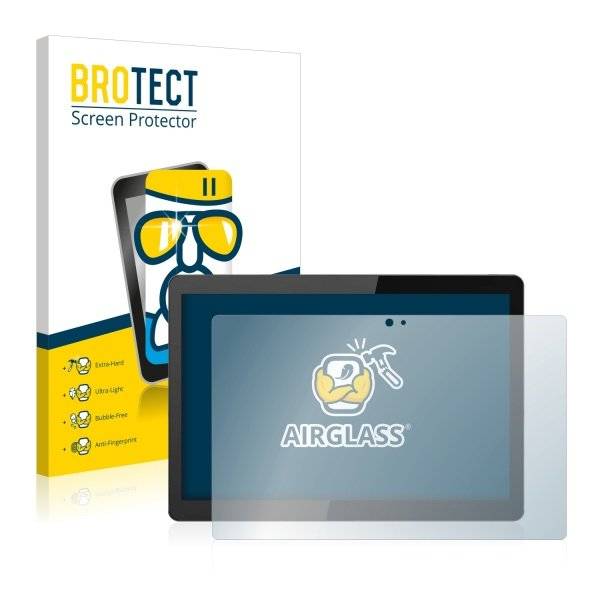 BROTECT® AirGlass® Premium Panzerglasfolie Klar für  Krüger&Matz KM1086 (10,1)