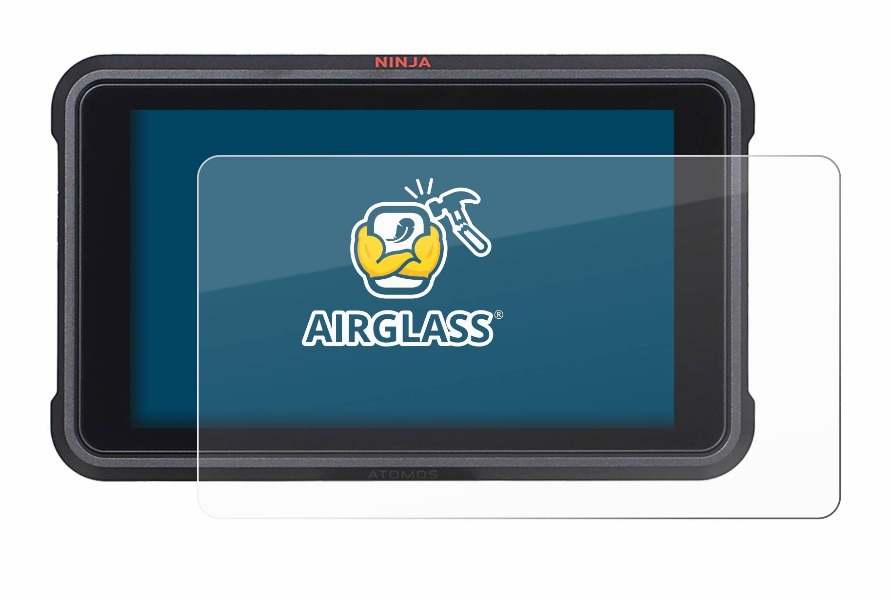 BROTECT AirGlass Glas Panzer-Folie für Atomos Ninja V - Schutzglas