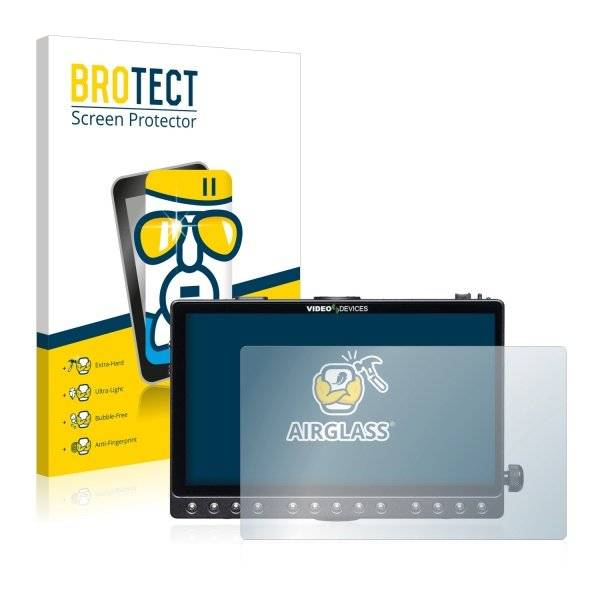 BROTECT® AirGlass® Premium Panzerglasfolie Klar für  Video Devices PIX-E7