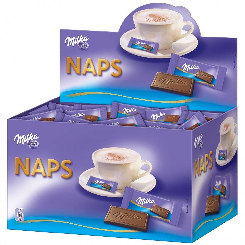 Milka Naps Alpenmilch 355er Inhalt: 1702g