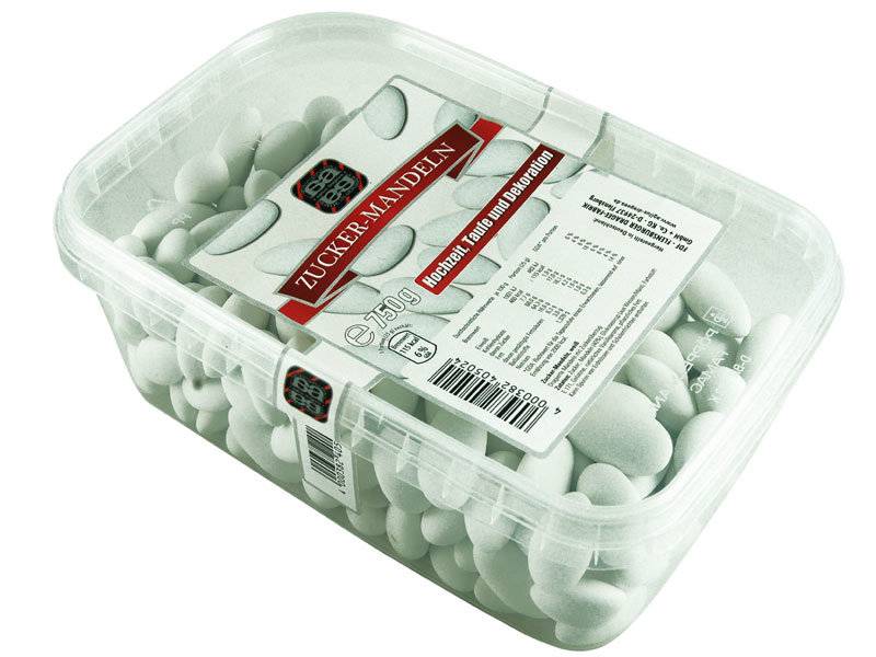 agilus Zucker-Mandeln weiß 750g Inhalt: 750g
