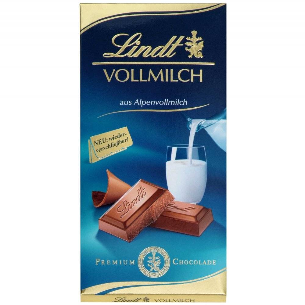 Lindt Vollmilch 100g Inhalt: 100g