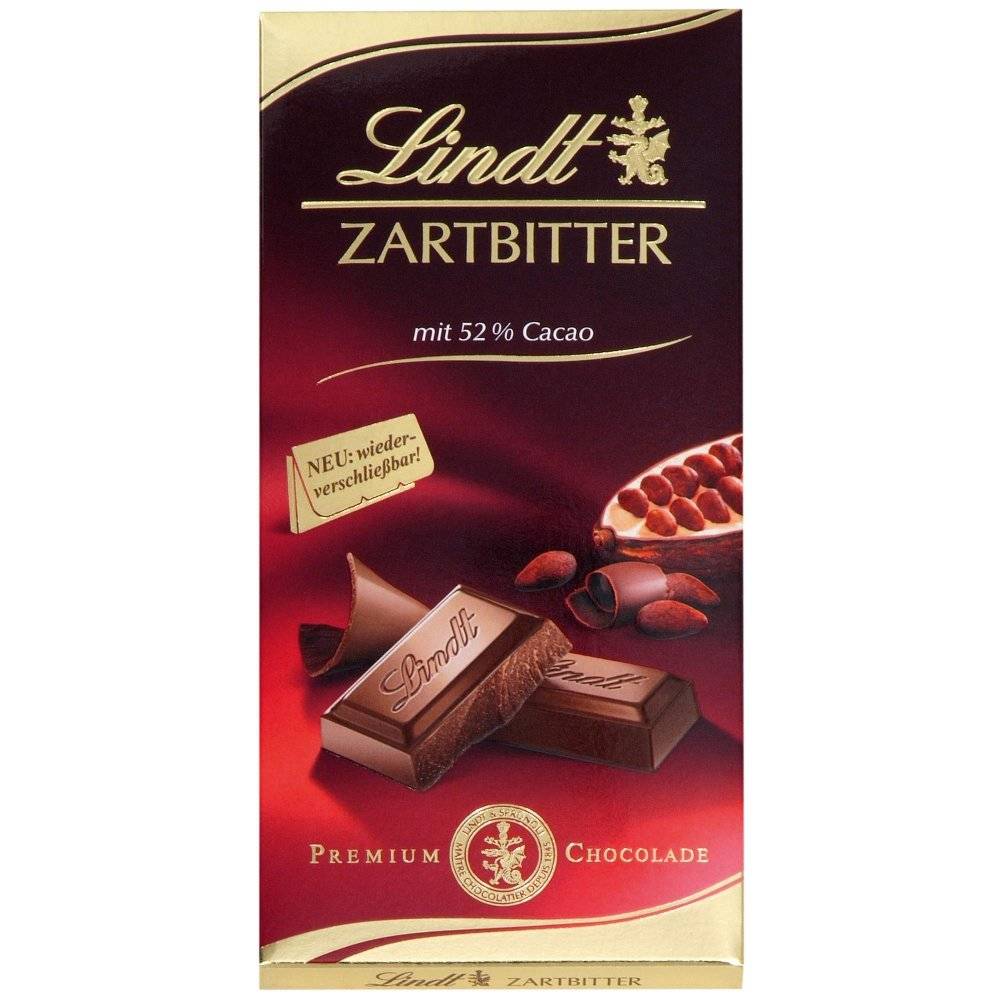 Lindt Zartbitter 100g Inhalt: 100g