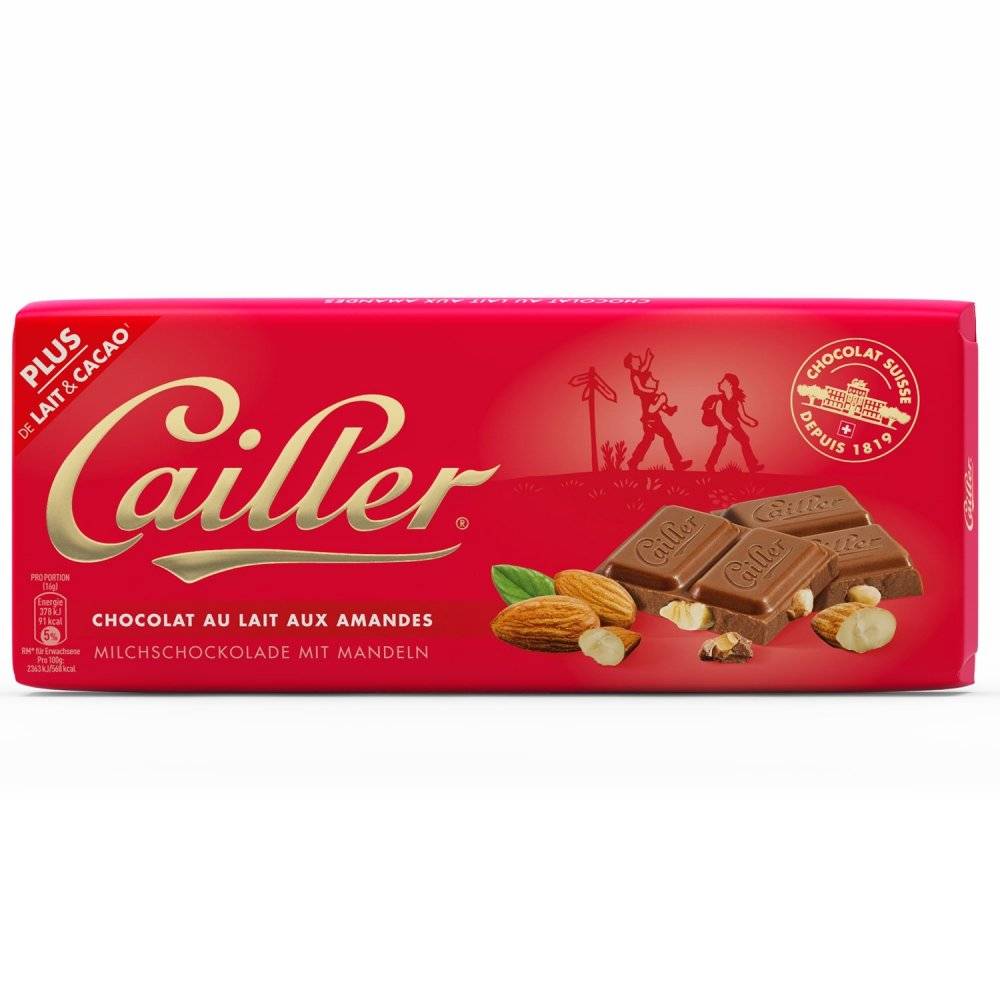 Cailler Milch - Mandeln 100g Inhalt: 100g