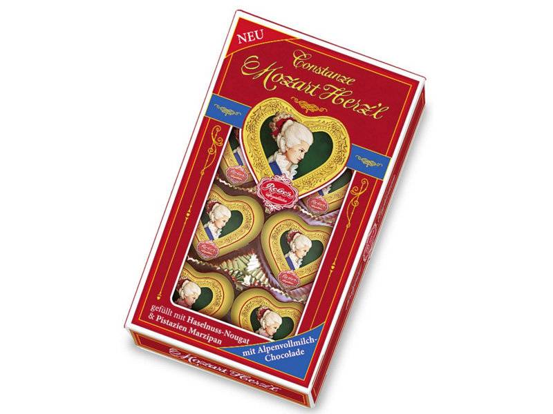 Reber Constanze Mozart Herz'l 8er Inhalt: 80g