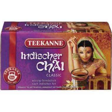 Teekanne Tee 6577 Indischer Chai 20 St./Pack.