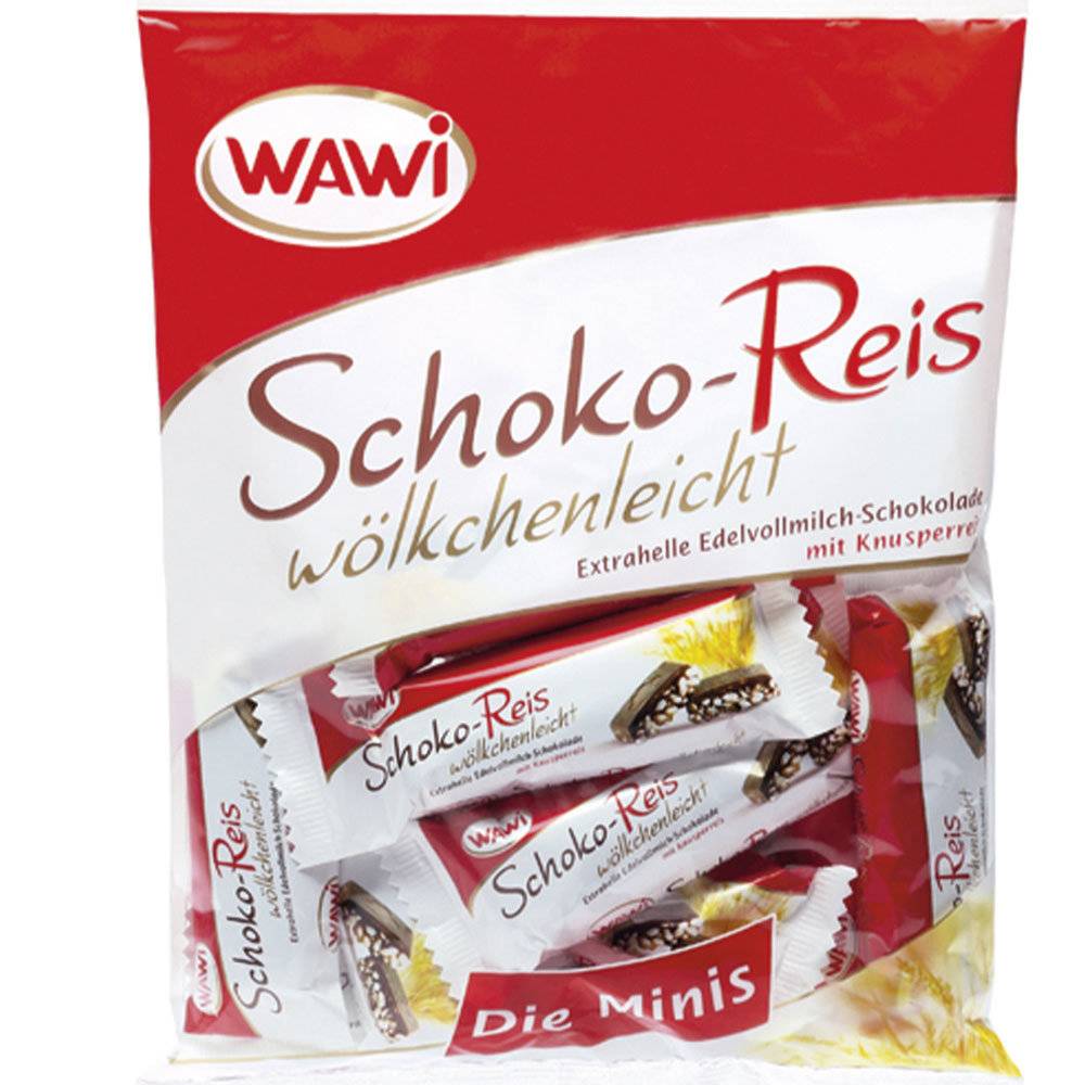 Wawi Schoko-Reis wölkchenleicht Minis 200g Inhalt: 200g