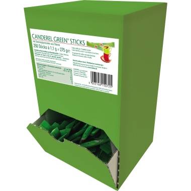 CANDEREL GREEN Süßstoff Stevia 60115072 1,1g Sticks 250 St./Pack.