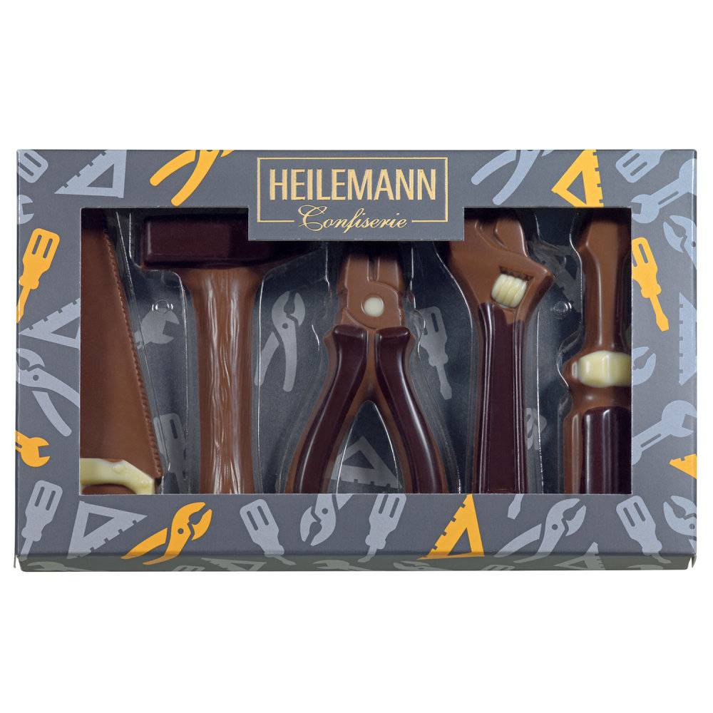 Heilemann Confiserie Geschenkpackung Werkzeuge 100g Inhalt: 100g