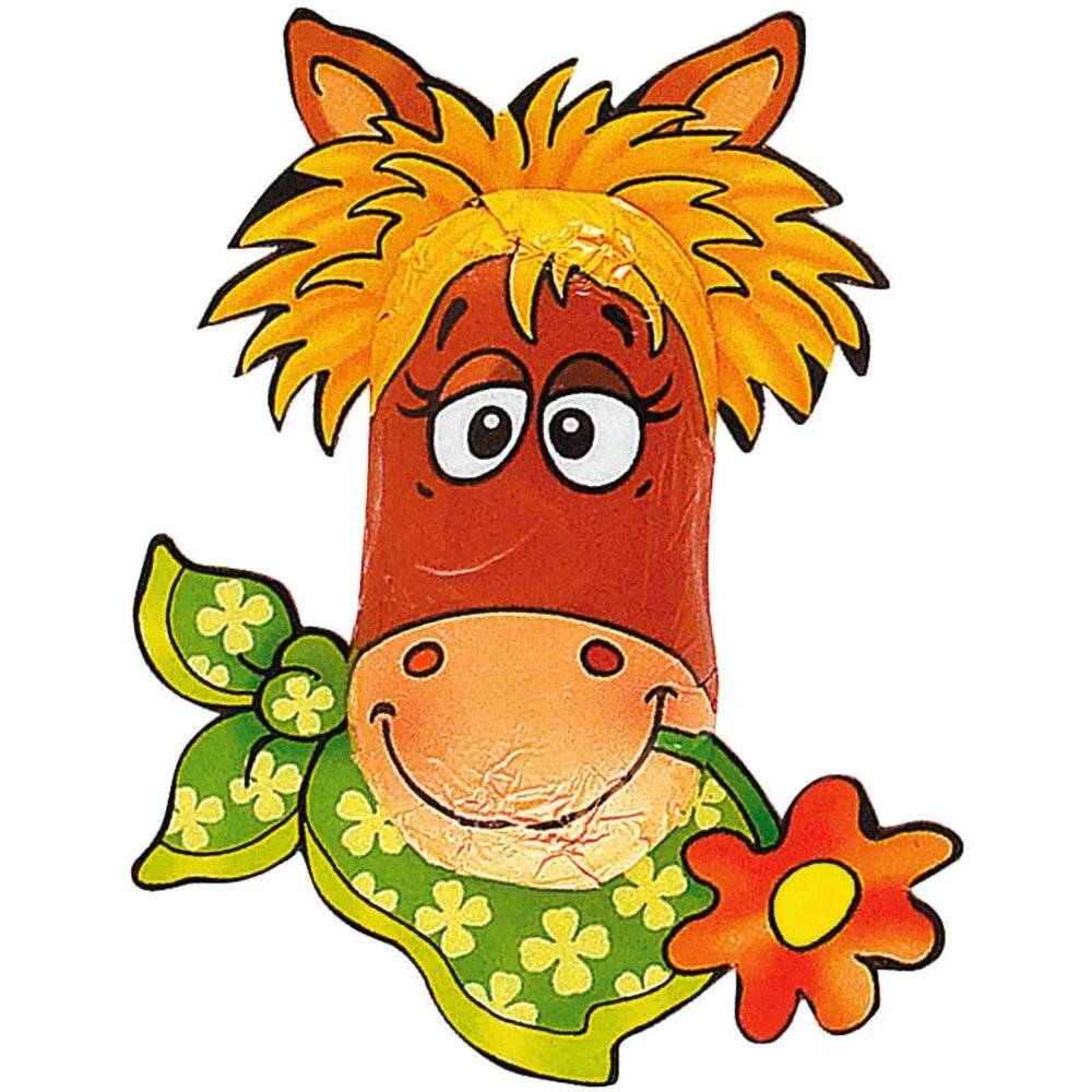 Storz Schoko-Pferd 75er Inhalt: 750g