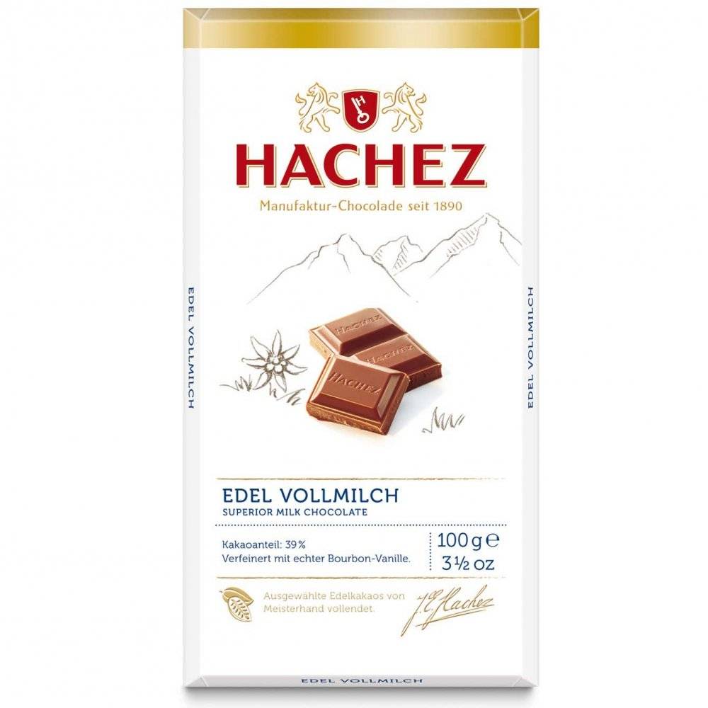 Hachez Edel Vollmilch 100g Inhalt: 100g