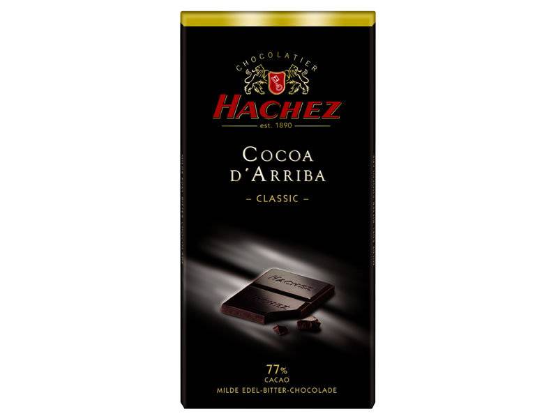 Hachez Cocoa d'Arriba 77% Kakao Classic 100g Inhalt: 100g