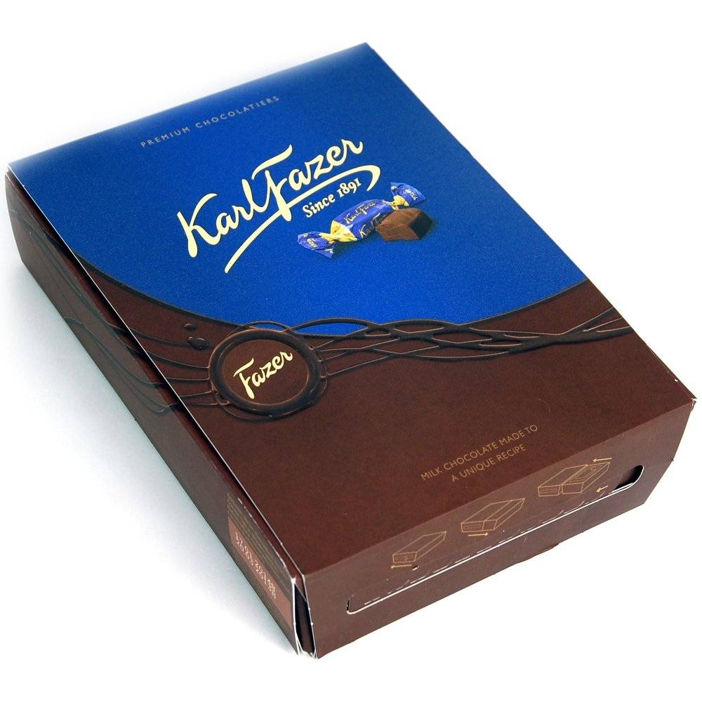 Fazer Karl Fazer Milk Chocolates Inhalt: 295g