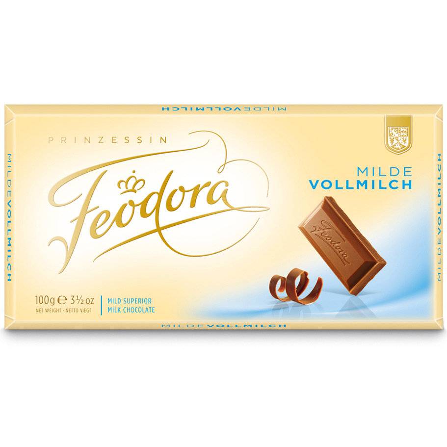 Feodora Milde Vollmilch 100g Inhalt: 100g