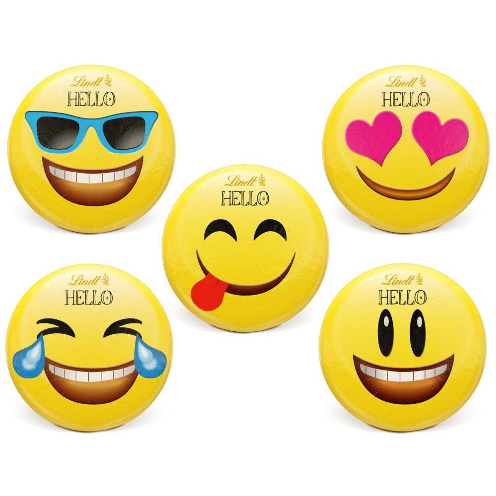 Lindt Hello Mini Emotis 3kg Inhalt: 3000g