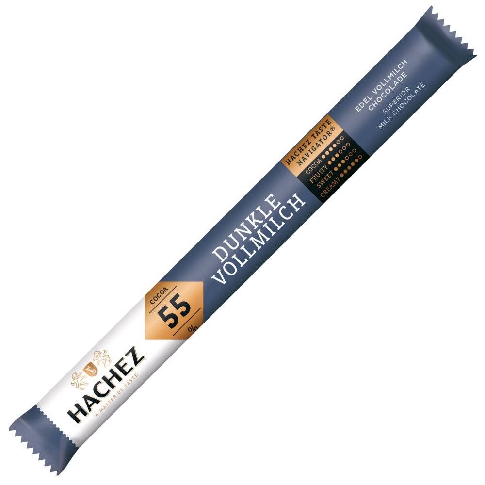 Hachez Dunkle Vollmilch 55% Kakao Stick 35g Inhalt: 35g