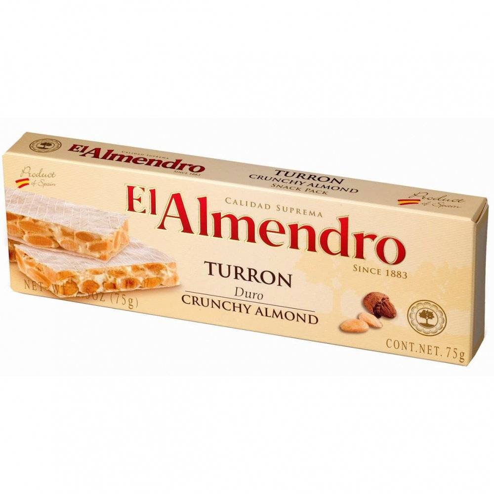 El Almendro Turron Duro 75g Inhalt: 75g