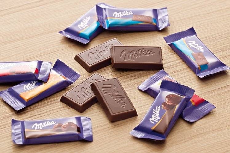 Milka Naps Mix 207er Inhalt: 1000g